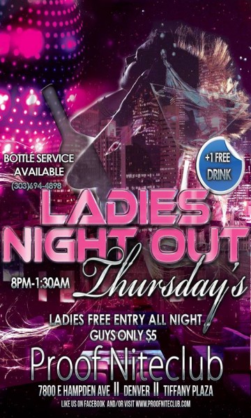 Ladies Night Out Thursdays